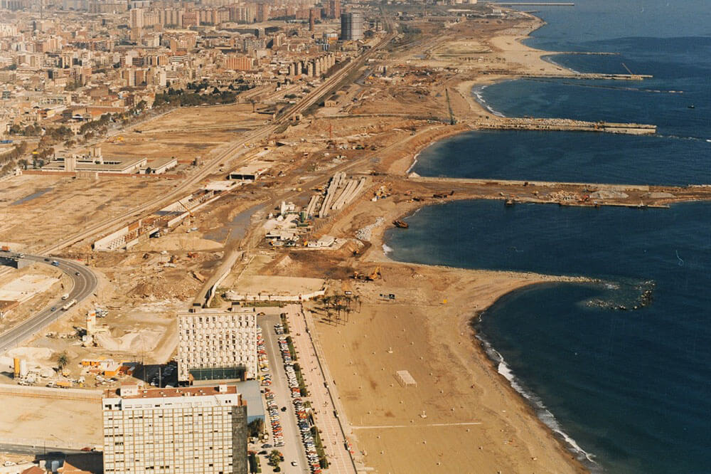 Frente marítimo Barcelona