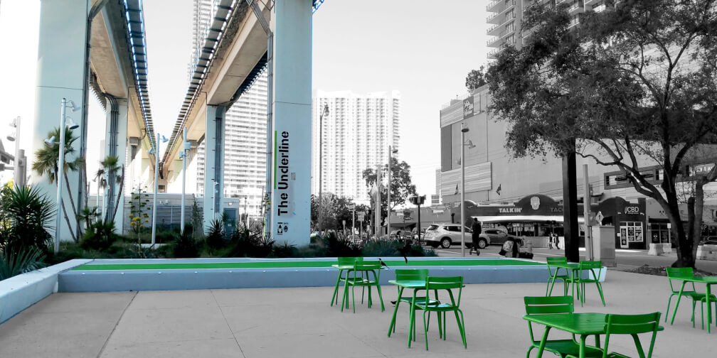 The Underline: el nuevo parque que se abre paso bajo el metro de Miami
